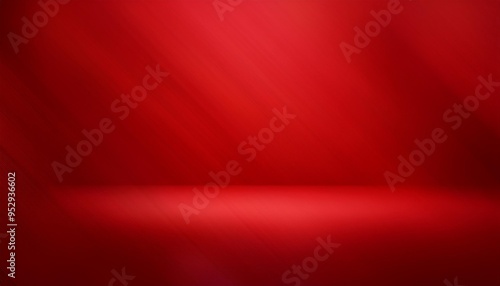 red glossy blur empty background minimal soft abstract ai graphic