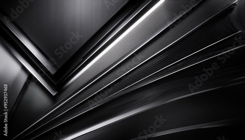 an elegant modern background is shown with black lines and light lines in the style of sharp and angular