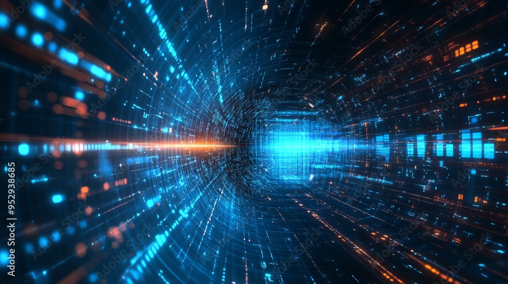 Abstract futuristic background Data Transfer. technology concept. Futuristic cyberspace background. Abstract futuristic background Data Transfer. technology concept. Futuristic cyberspace background.