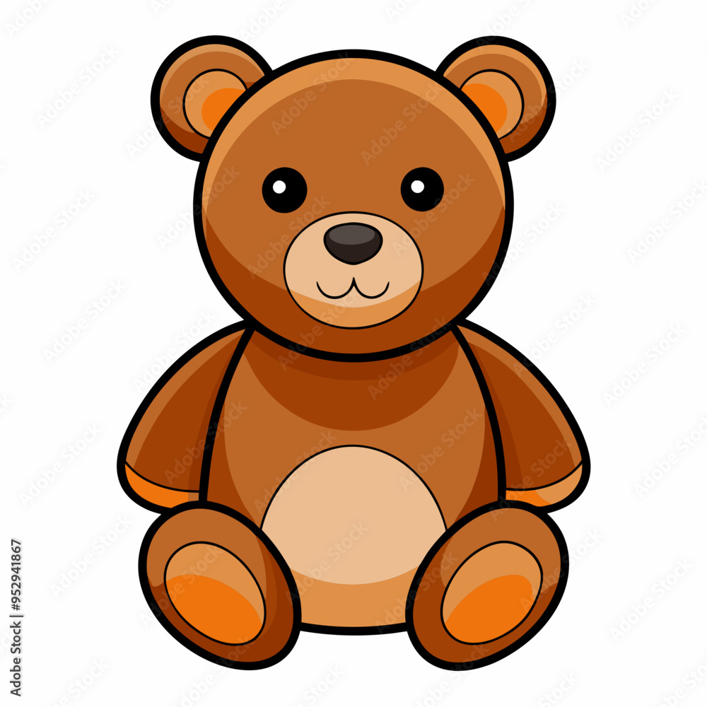 Teddy bear, vector Teddy bear, vector