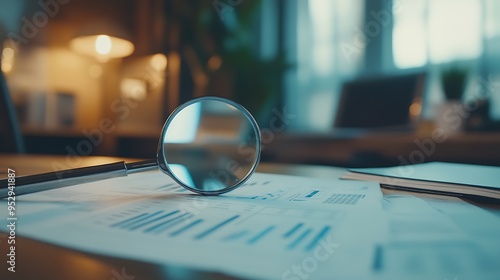 A Magnifying Glass on Financial Documents