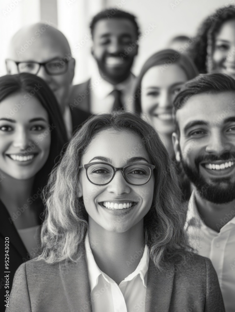 Fototapeta premium Professional Team in Business Attire