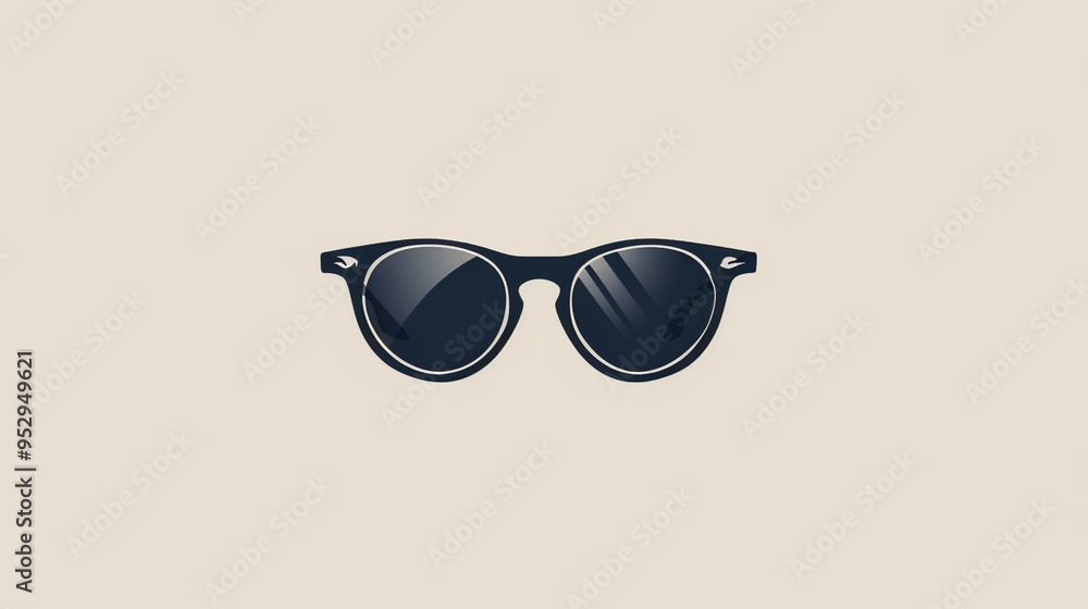 Eyewear Sunglass Vector Illustration. Realistic 3D render sunglasses. Sunglasses for Women and Men, Accessory. Optics, Lens, Vintage, Trendy Glasses. Front View Eyewear Sunglass Vector Illustration. Realistic 3D render sunglasses. Sunglasses for Women and Men, Accessory. Optics, Lens, Vintage, Trendy Glasses. Front View