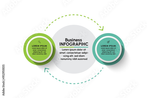 Business data visualization. timeline infographic icons designed for abstract background template milestone element modern diagram process technology digital marketing data presentation chart Vector