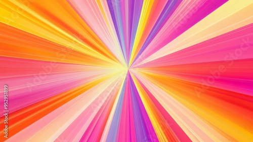 Design a background texture with a bright, gradient burst effect, featuring radiating lines and vibrant colors.