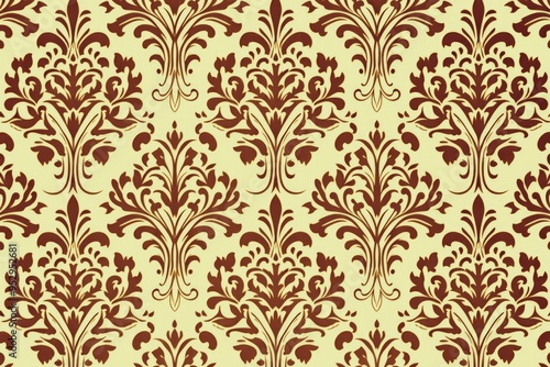 Wallpaper Mural Abstract textile decoration pattern  Torontodigital.ca
