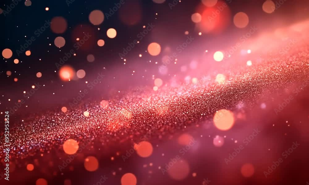 Abstract red and black sparkling background with bokeh lights. Abstract red and black sparkling background with bokeh lights.