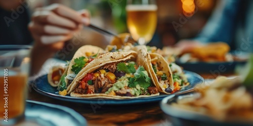 Vibrant Dining Experience - Mexican Cuisine