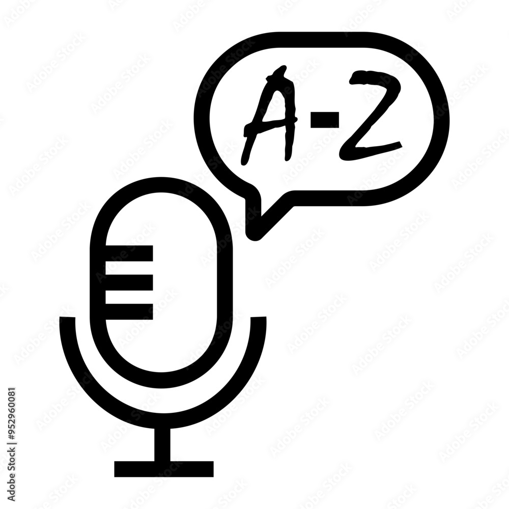 microphone Line Icon microphone Line Icon
