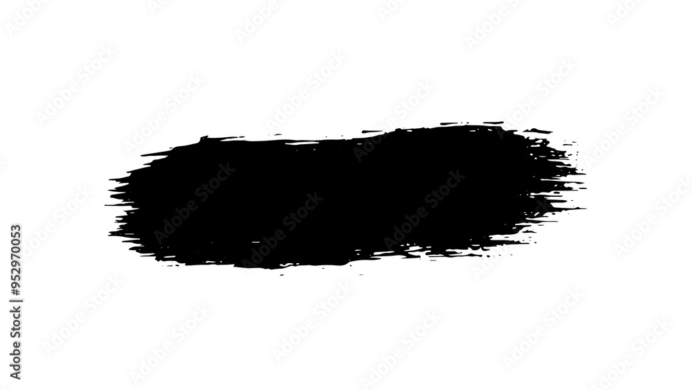 Stroke of Paint Isolated on Transparent Background Stroke of Paint Isolated on Transparent Background