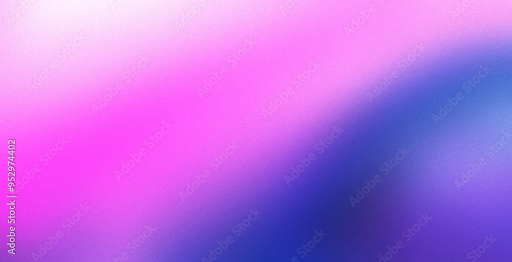 Fototapeta premium abstract purple gradient background colors with noise effect Grain wallpaper Grainy noisy textured blurry texture Digital noise gradient. Nostalgia, vintage 70s, 80s style.