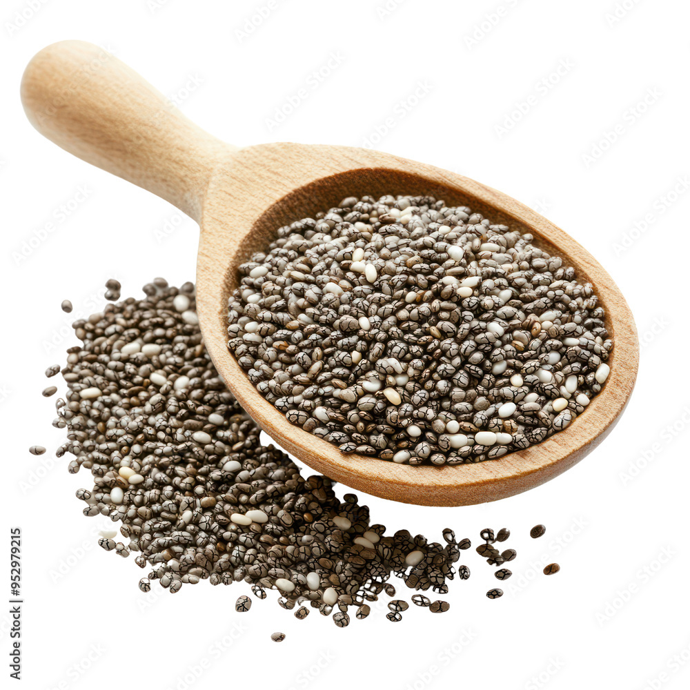 Chia seeds object isolated on transparent png. Chia seeds object isolated on transparent png.