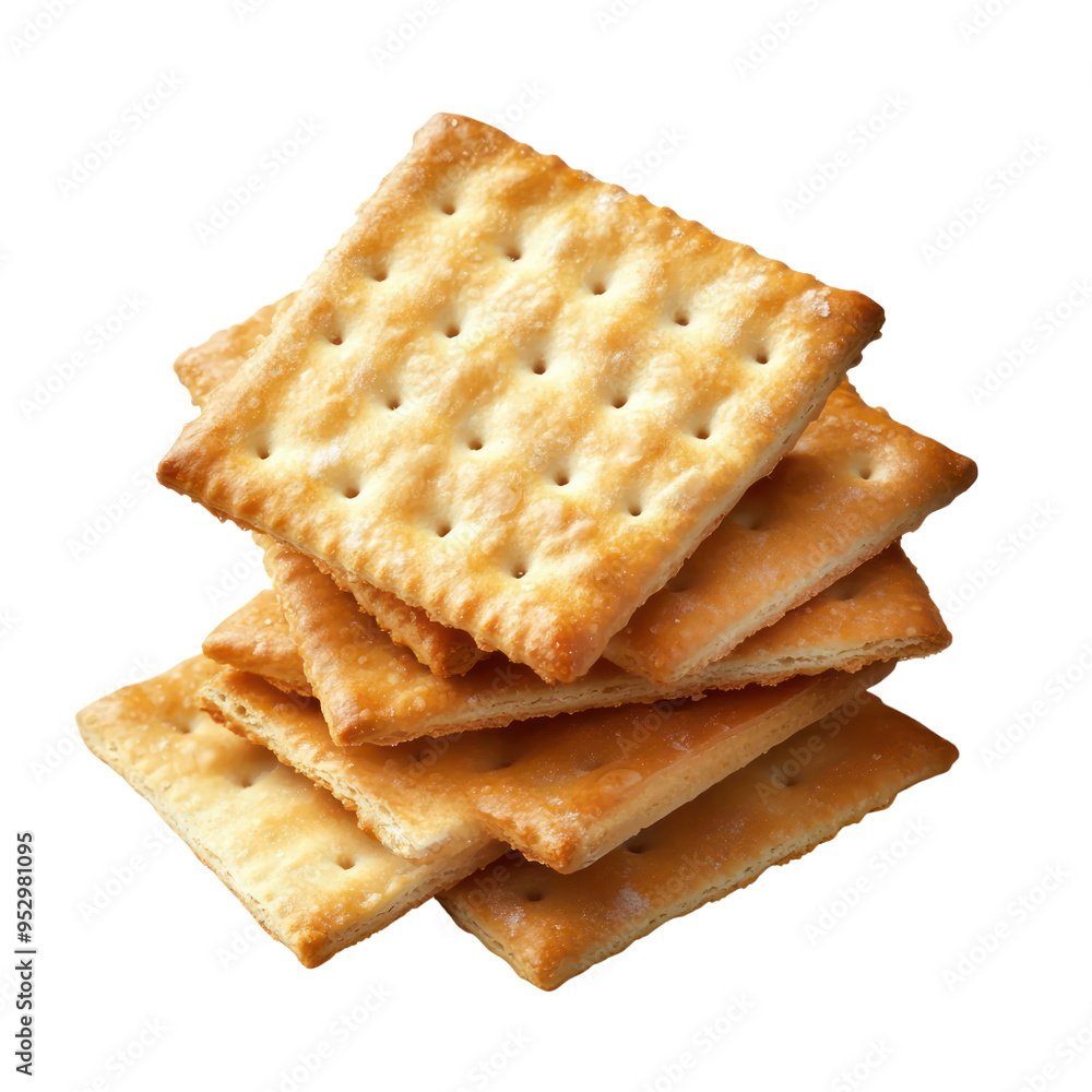 Crackers object isolated on transparent png. Crackers object isolated on transparent png.