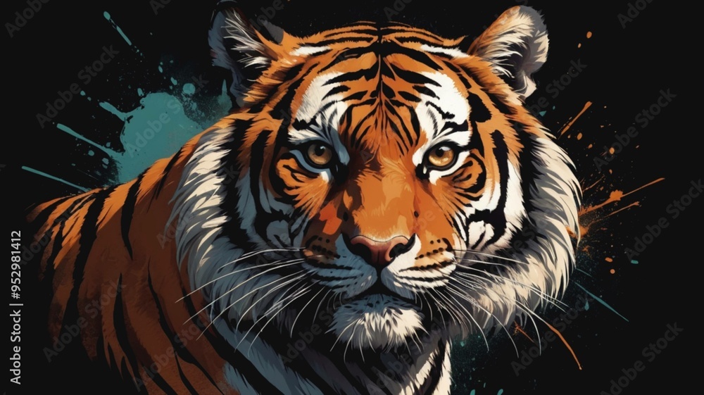 Would you like a description, some information, or something else related to a tiger? Let me know how I can assist you! Would you like a description, some information, or something else related to a tiger? Let me know how I can assist you!