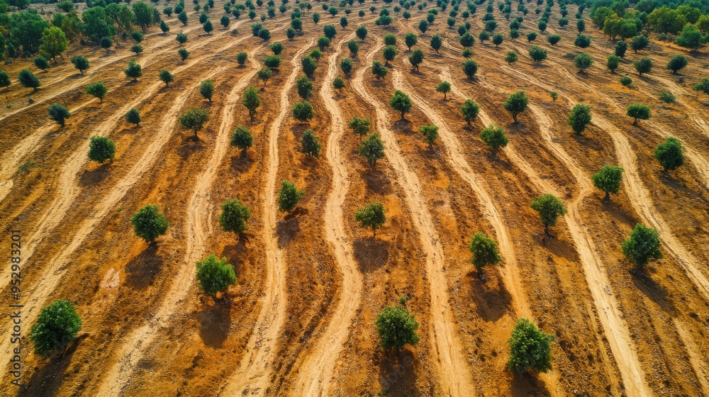 Desertification Encroaching on Once-Fertile Land: A Visual of Climate Change Impact Desertification Encroaching on Once-Fertile Land: A Visual of Climate Change Impact