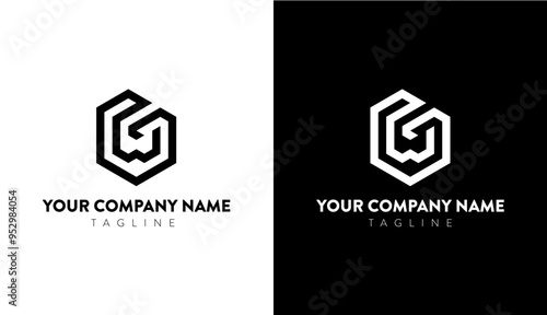 gw logo design, gw monogram logo, gw vector logo design, gw vector, gw free logo 