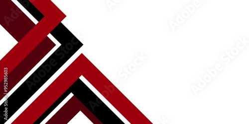 Free Download Abstract red, black, grey vector background. Simple red, black, white abstract geometric presentation background with blank space for text. digital technology concept for wallpaper, business banner - GFXLoad