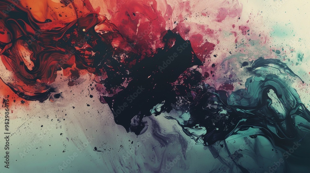 Abstract Watercolor Art Wallpaper Abstract Watercolor Art Wallpaper