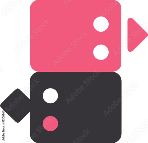 지도와 위치 아이콘, 방향과 탐색을 상징하는 심볼