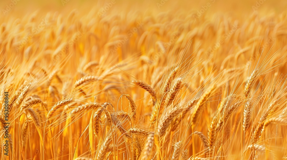 golden wheat field wallpaper