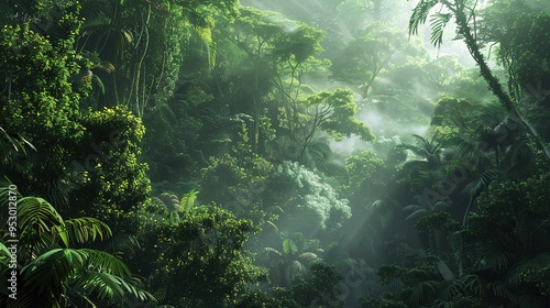 rainforest-with-mist-wallpaper