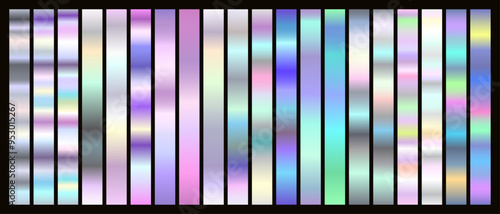 Hologram Gradient Color Set