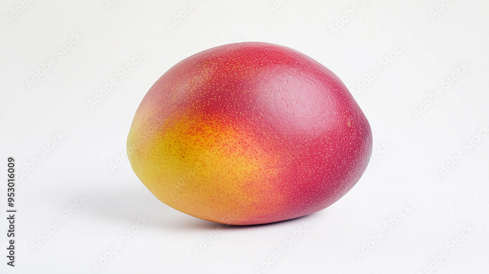 A mango on a white background, A mango on a white background,