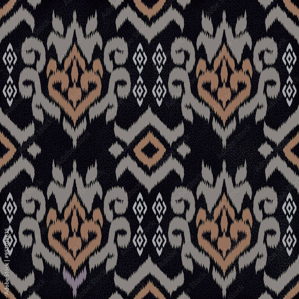 Ethnic abstract ikat art. Aztec ornament print. geometric ethnic pattern seamless color oriental. Design for background ,curtain, carpet, wallpaper, clothing, wrapping, Batik. Ethnic abstract ikat art. Aztec ornament print. geometric ethnic pattern seamless color oriental. Design for background ,curtain, carpet, wallpaper, clothing, wrapping, Batik.