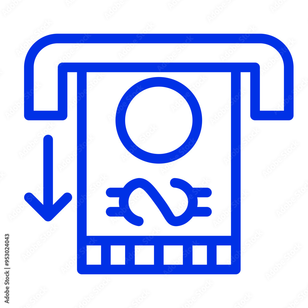 money processing management in colour icon money processing management in colour icon