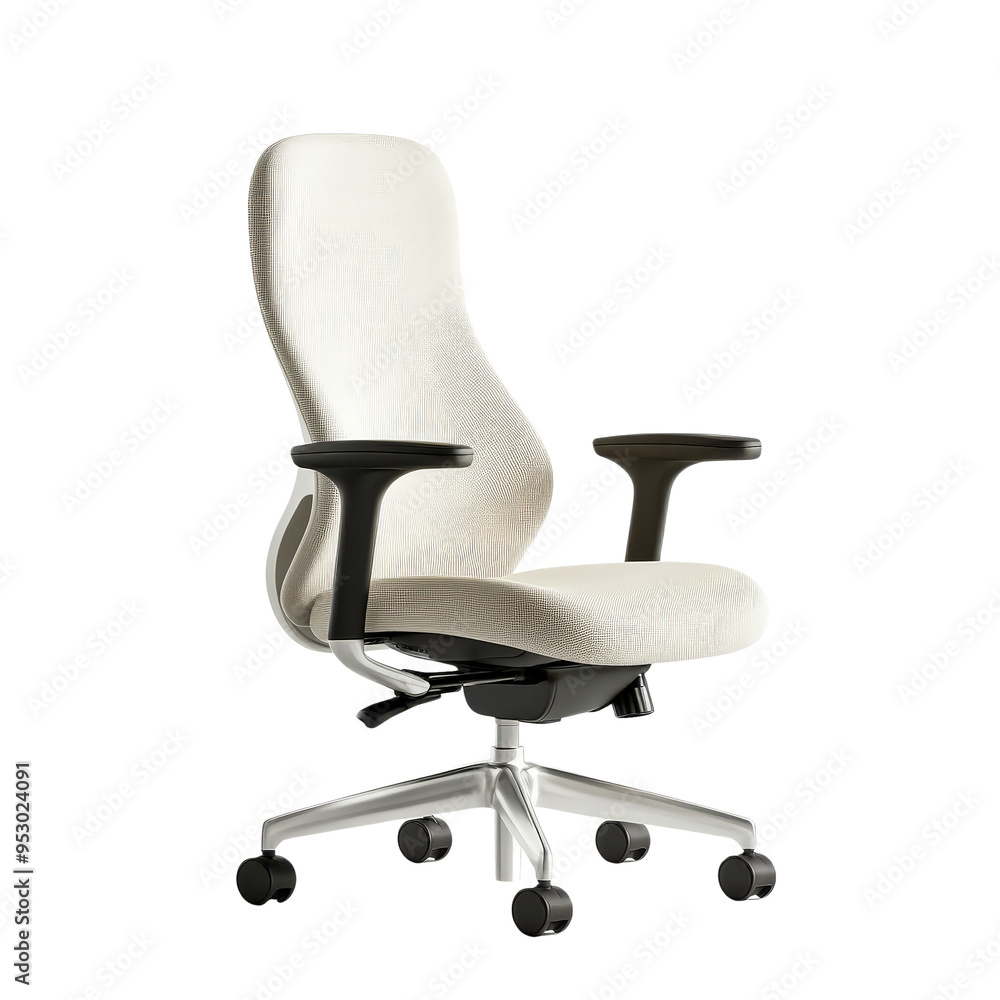 A Modern Office Chair with a Sleek Design and Ergonomic Features. A Modern Office Chair with a Sleek Design and Ergonomic Features.