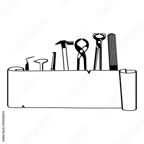 Farrier Scroll Logo