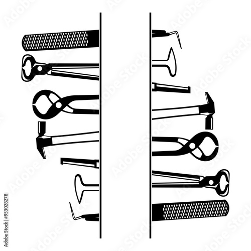 Farrier Spli Monogram Side Logo