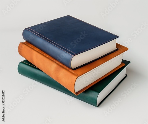 Books isolated on background 