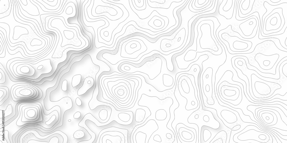 Vector topo map seamless wave topography map pattern camping grid cartography diagram black and white geometric carve wave line. abstract landscape topography line map wavy texture design background. Vector topo map seamless wave topography map pattern camping grid cartography diagram black and white geometric carve wave line. abstract landscape topography line map wavy texture design background.
