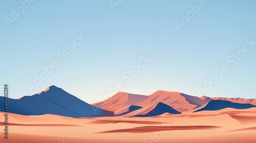 Desert pattern wallpaper