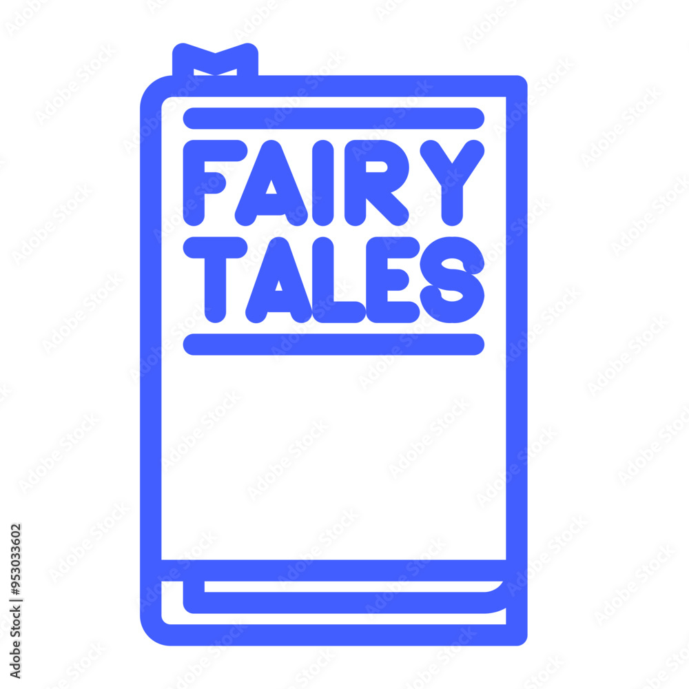 fairy tales book in colour icon -book, vector, illustration, tale, literature, story, cartoon, knowledge, fairytale fairy tales book in colour icon -book, vector, illustration, tale, literature, story, cartoon, knowledge, fairytale