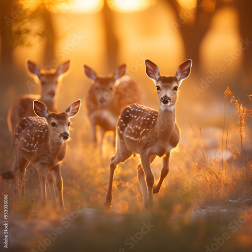 deer in the forest