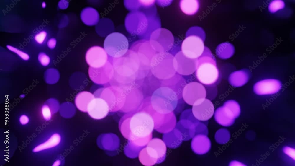 3D loop geometric abstract background 3D loop geometric abstract background