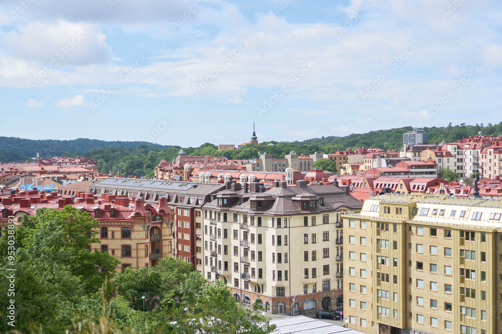 City view from Skansen Kronan in Gothenburg, Sweden City view from Skansen Kronan in Gothenburg, Sweden