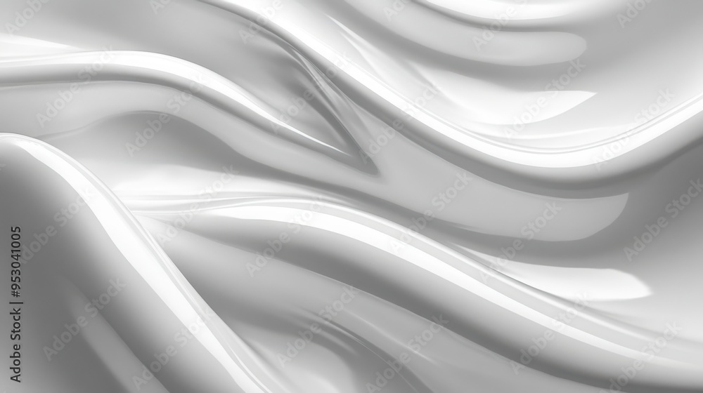 Fototapeta premium glossy white smooth surface.