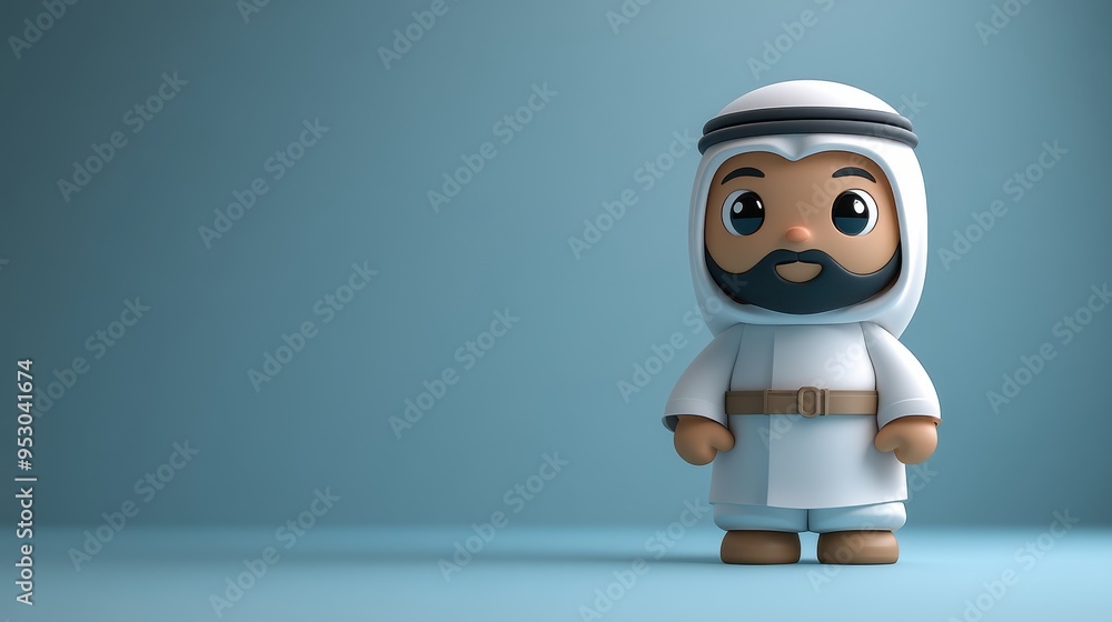 cartoon character arab man cartoon character arab man