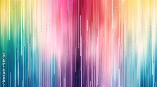 Rainbow pattern wallpaper