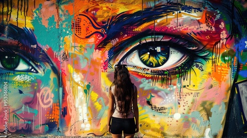 graffiti pattern wallpaper