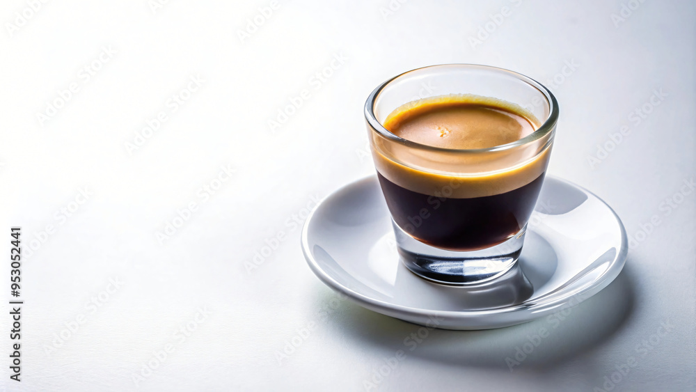 Isolated closeup of a steaming cup of espresso Isolated closeup of a steaming cup of espresso