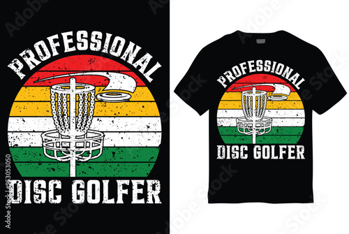Retro Disc Golf Shirt, Disc Golf Gifts, Funny Golf Gifts for Men, Retro Vintage Disc Golf, Fathers Day Golf Lover, Professional Disc Golfer