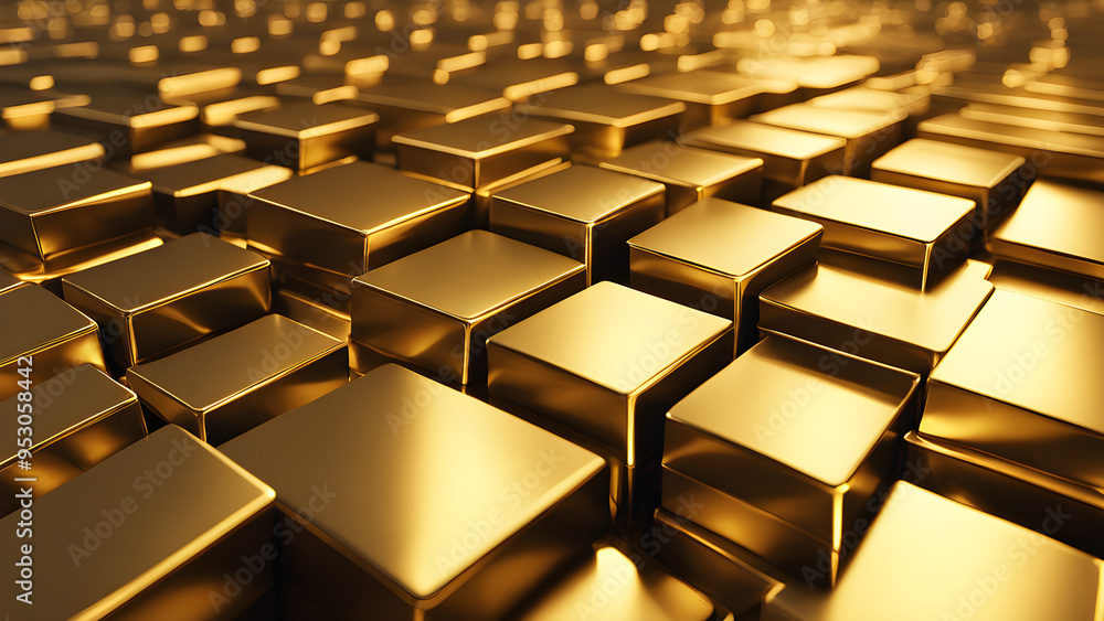 Obraz premium Gold concept image