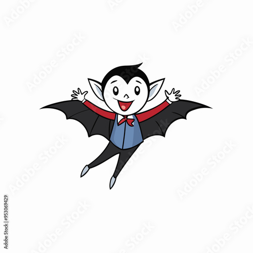 Vampire flying  photo