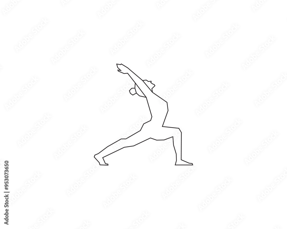 Gymnastics Black Line & Fill Vector geometri
Gymnastics Black Line & Fill Vector geometri