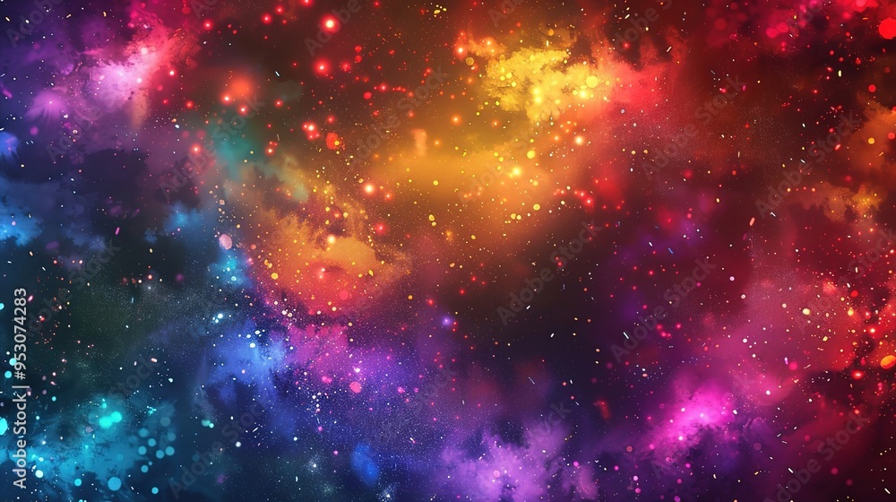 Fototapeta premium firework display wallpaper