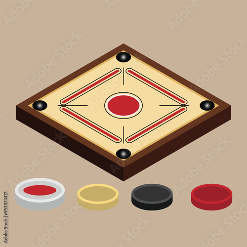 Carrom Board 3D